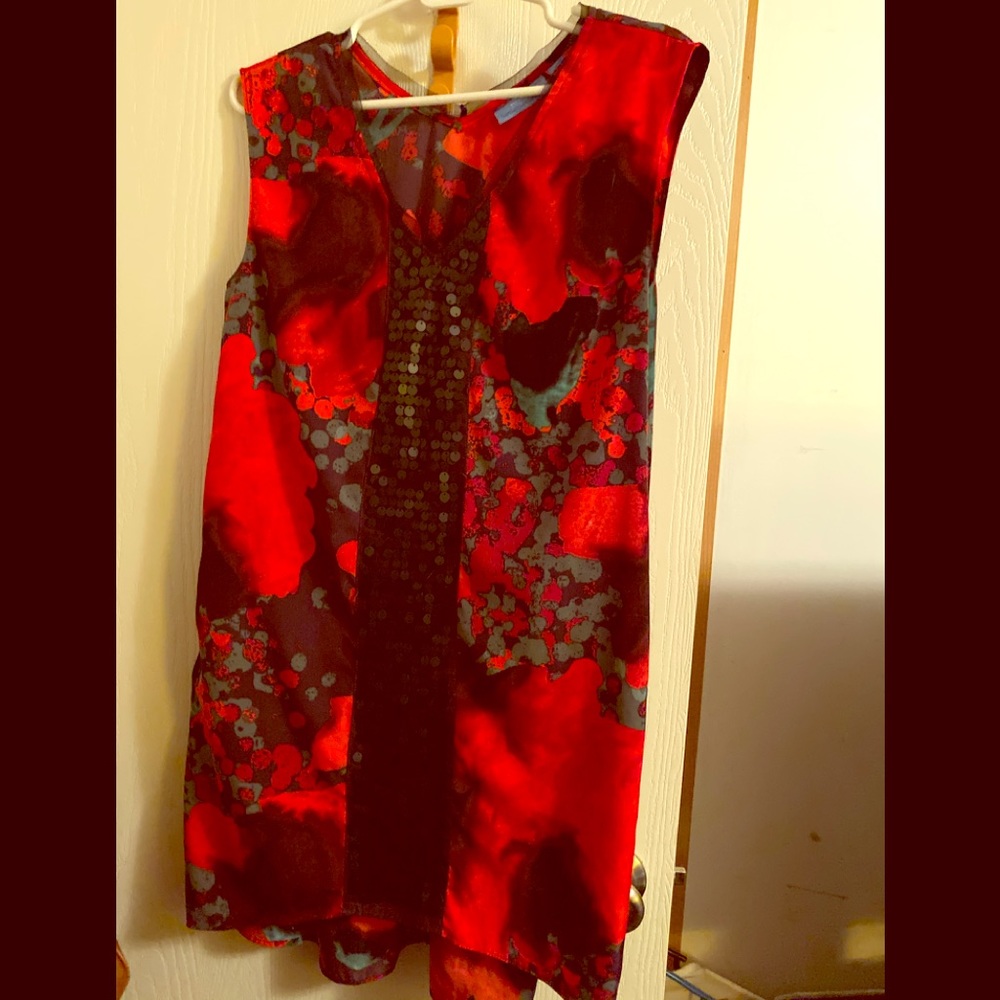 Beautiful Red/Black Vera Wang Dress